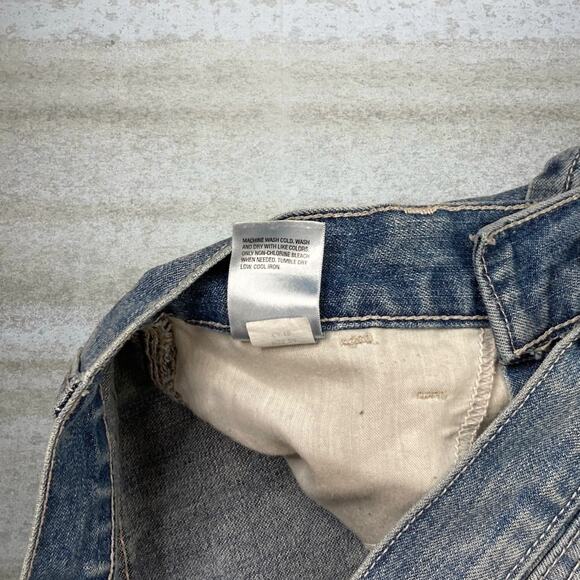 Old Navy Carpenter Jeans Baggy Tapered Leg Fit Light Wash Denim - Picture 4 of 4